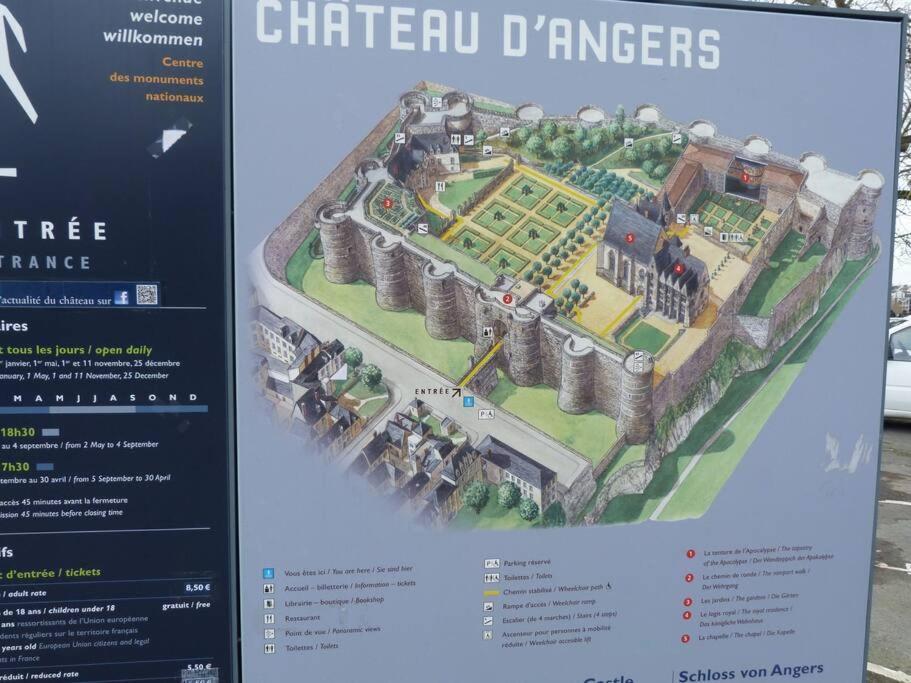 La Bergerie Angers Centre Ville Exterior foto